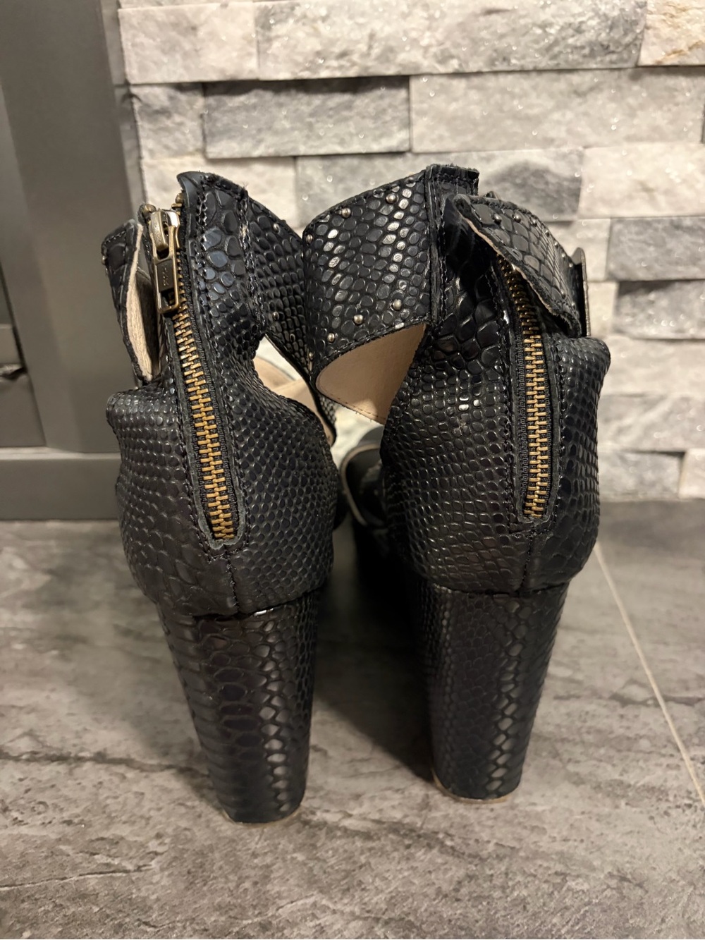 Freebird by Steven Black Terra Wedge Sandals - Picture 5 of 7